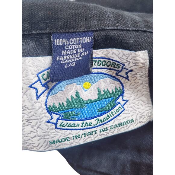 Vintage Arctic Cat Button Up Shirt Mens Large Flame Logo Snowmobile Racing Y2K - Picture 3 of 16